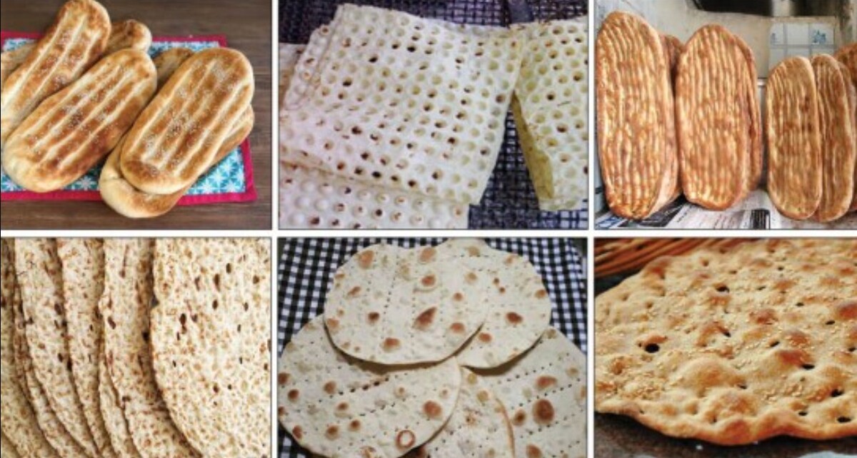 با مصوبه کارگروه آرد و نان قیمت جدید انواع مختلف نان در گیلان اعلام شد