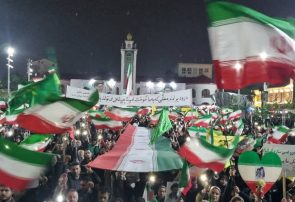 نگاهی متفاوت به اجتماع شبانه مردم رشت در میدان شهدای ذهاب